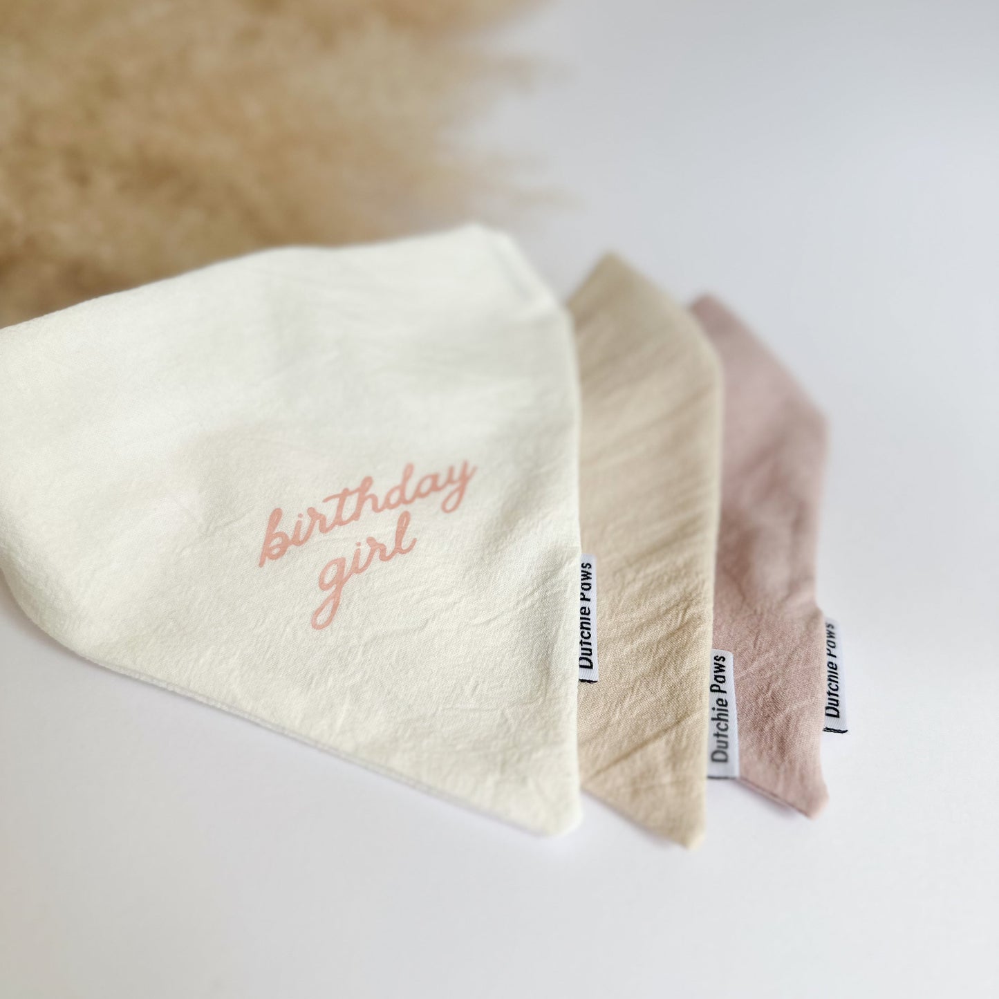 Custom Name ─ Scrunchie Bandana
