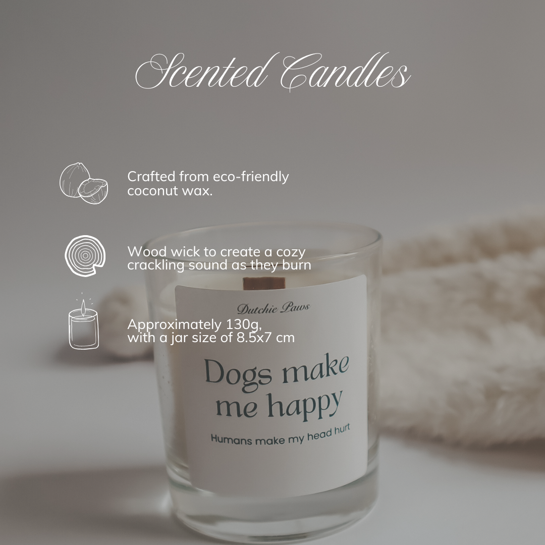 Dog Mom Noun Candle
