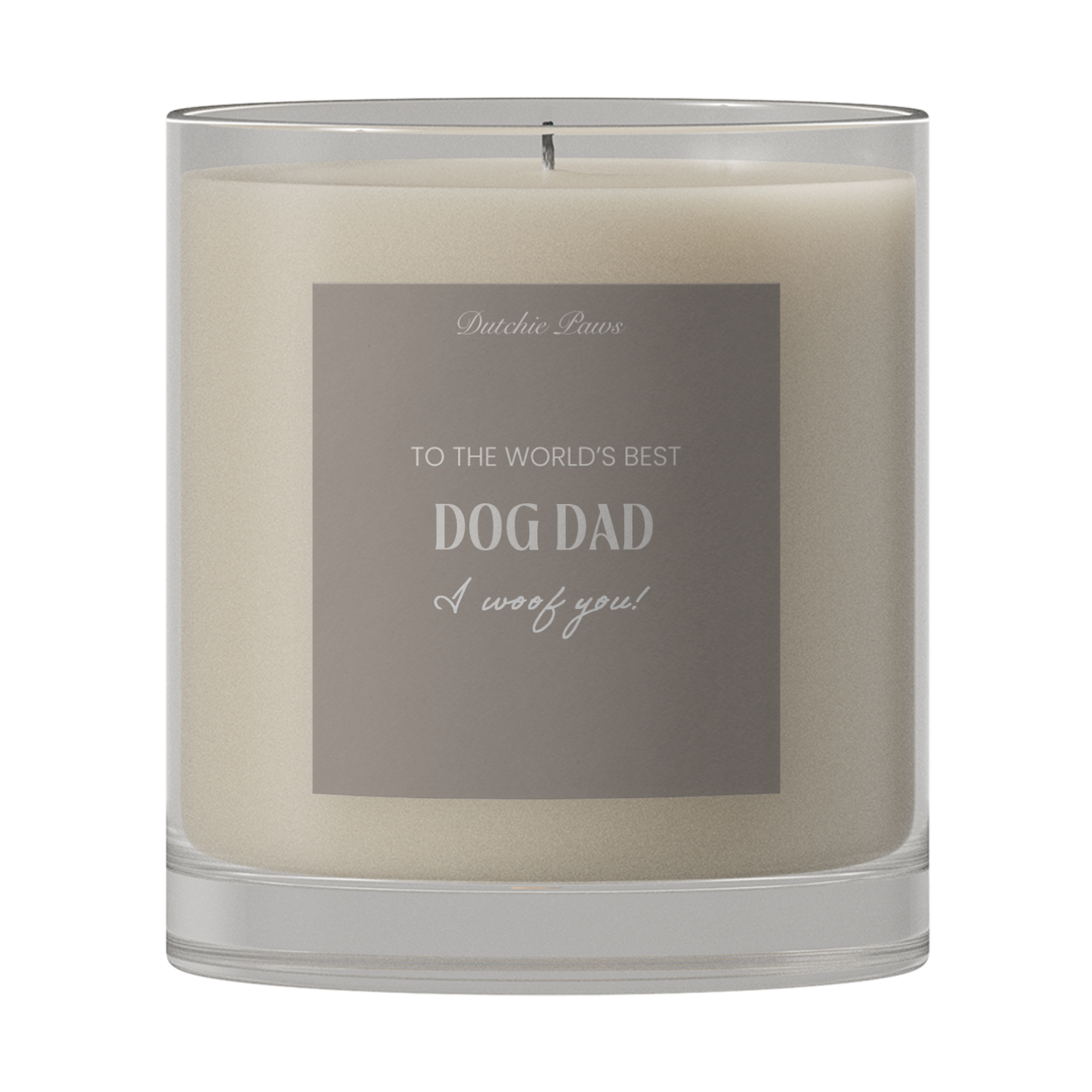 Best Dog Dad Candle, Candle for Dog Lovers, Gift for dog lovers
