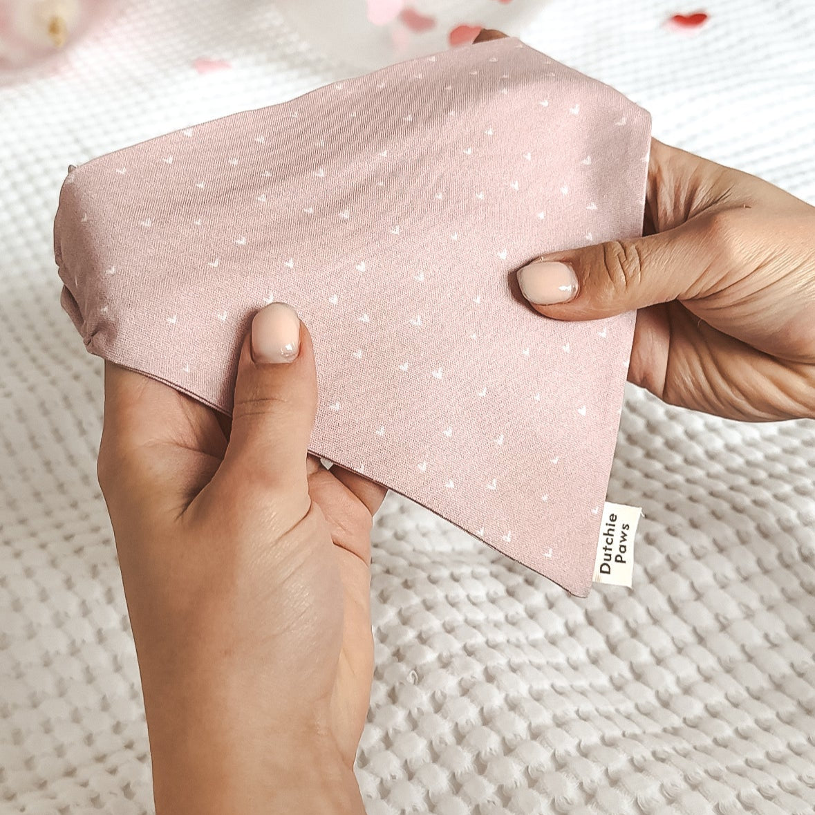 Sweetheart Blush ─ Scrunchie Bandana