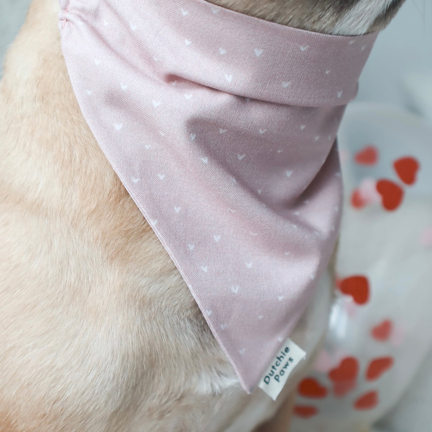 Sweetheart Blush ─ Scrunchie Bandana