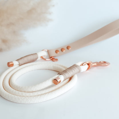 Paracord Leash ─ Nude Elegance