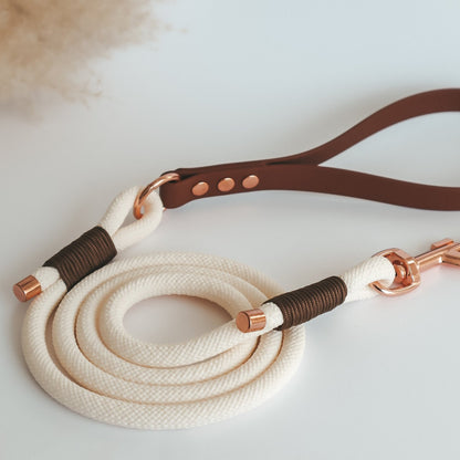 Paracord Leash ─ Earthy Elegance