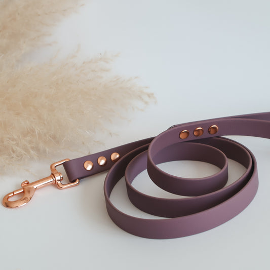 Waterproof Leash ─ Plum