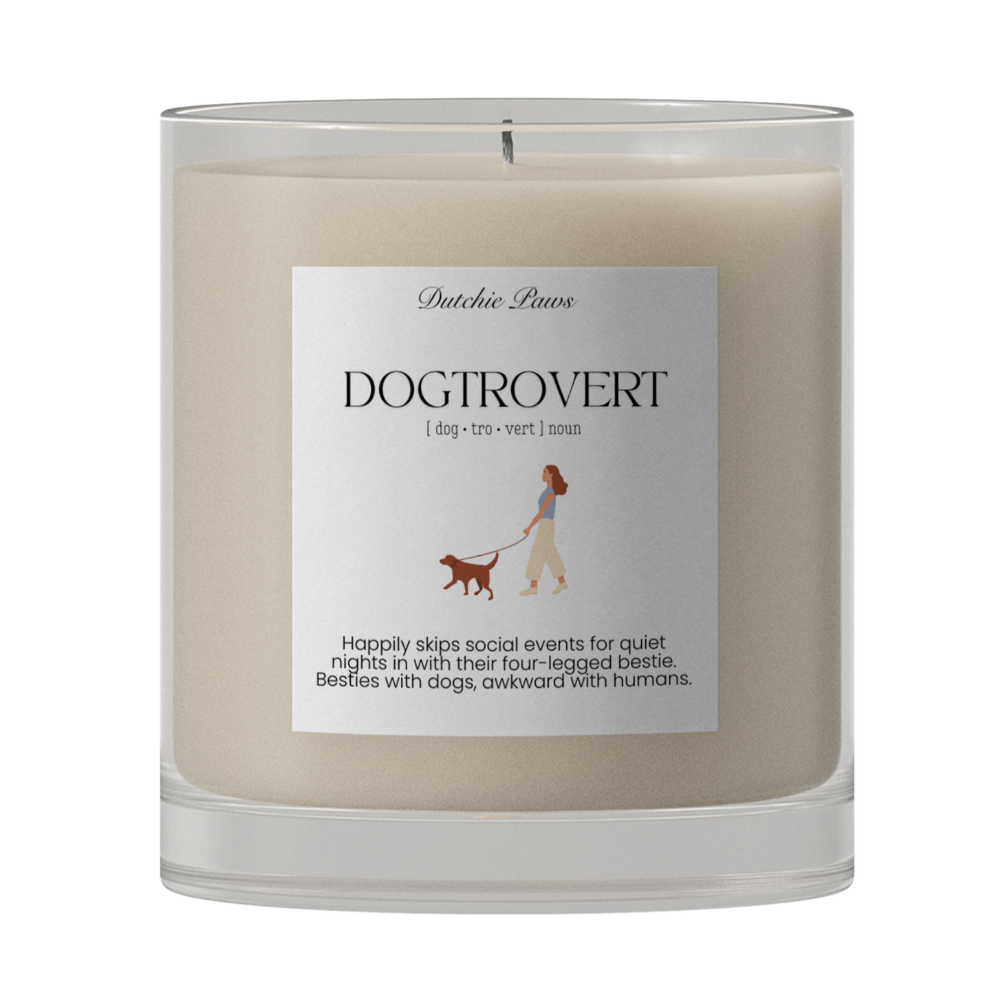 Dogtrovert Candle