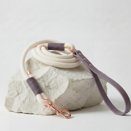Paracord Leash ─ Plum Elegance
