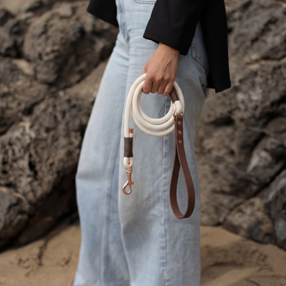 Paracord Leash ─ Earthy Elegance