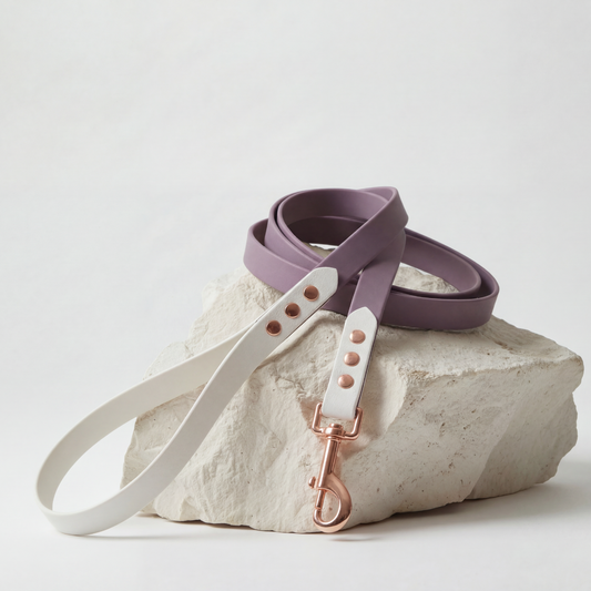 Waterproof Leash ─ Plum Smoothie