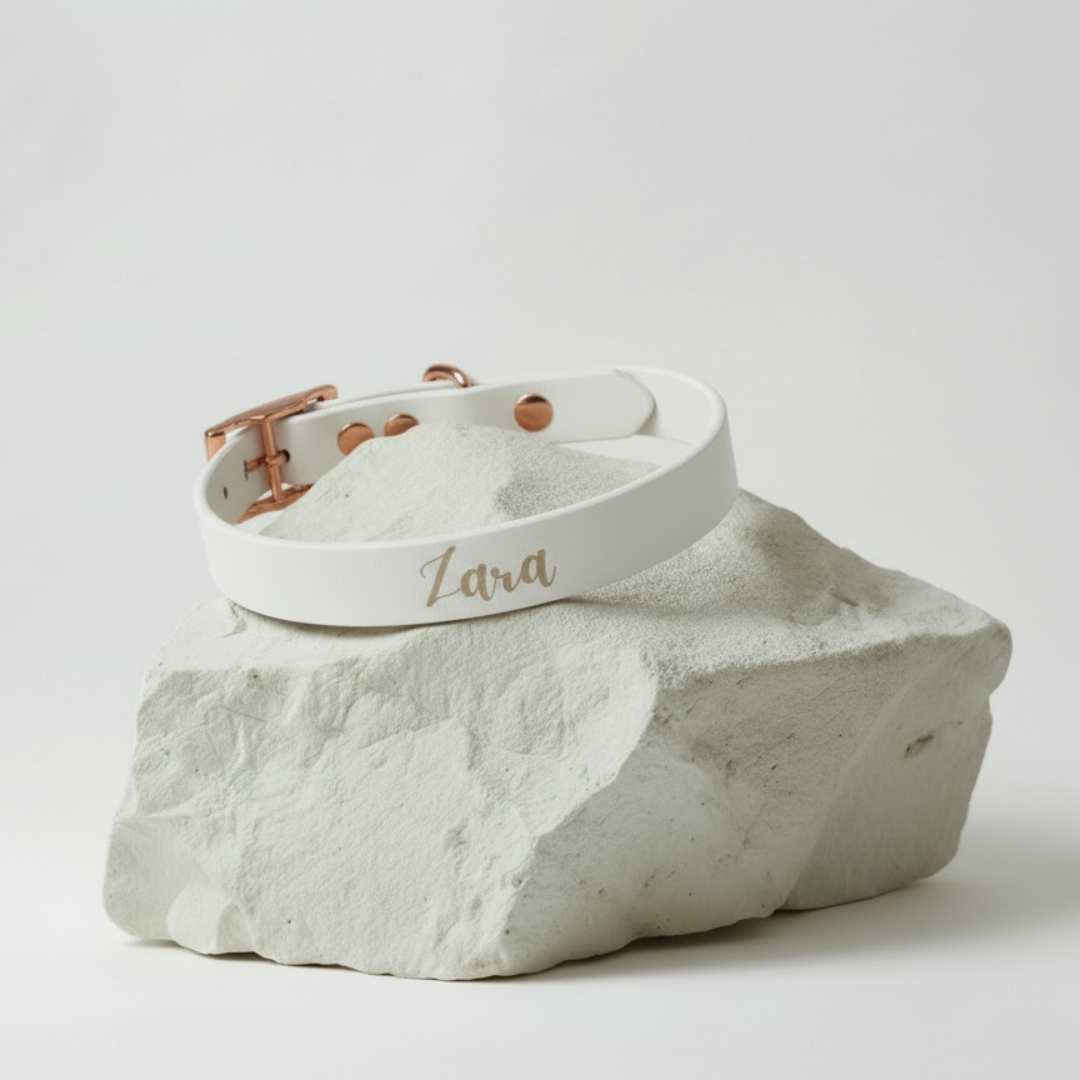 Waterproof Collar ─ Marshmallow White