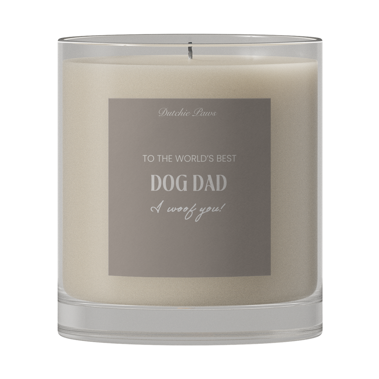 Best Dog Dad Candle, Candle for Dog Lovers, Gift for dog lovers 