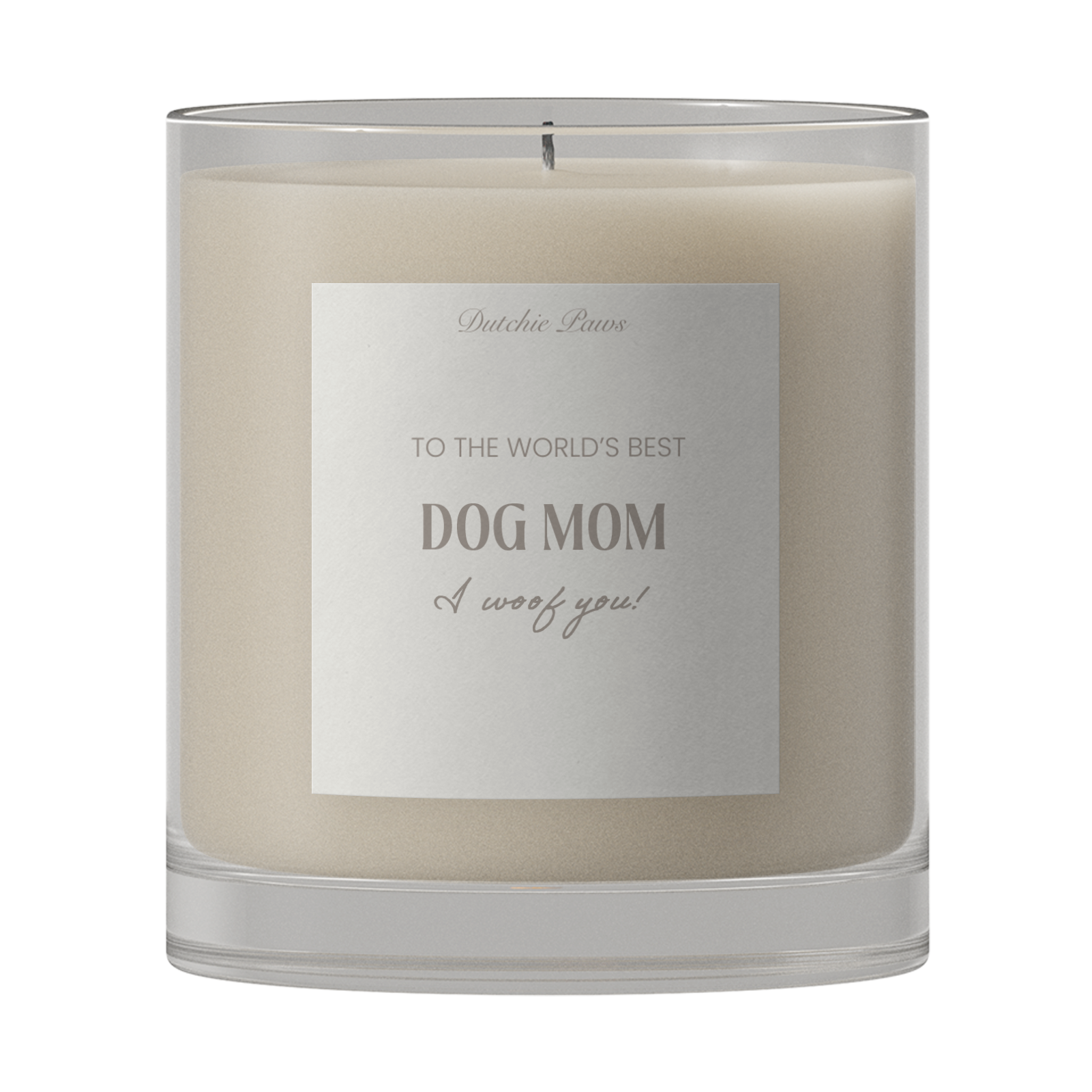 Best Dog Mom Candle, Candle for Dog Lovers